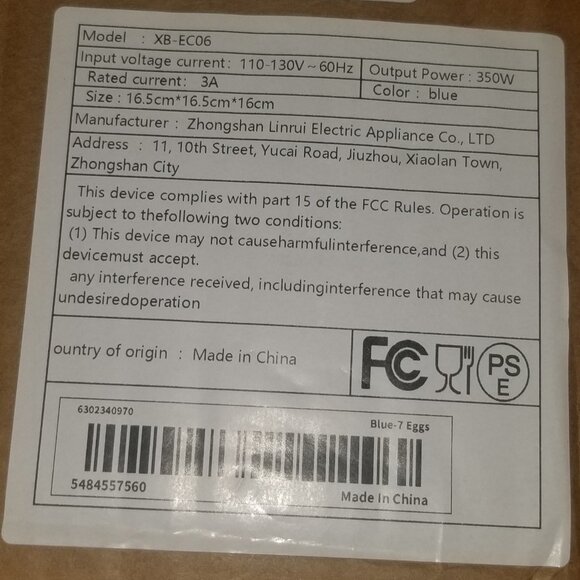 blue 7 egg steamer - Picture 4 of 4